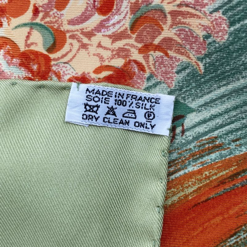 Hermes Scarf Carre 90 Kuggor Tree Fashion Silk Green Box — view 9