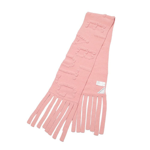 Bottega Veneta Scarf Fringe Embossed Logo Chenille Knit — view 2