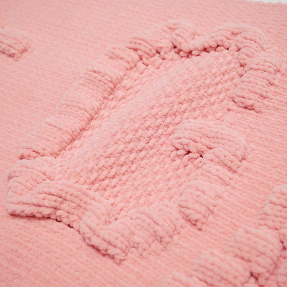 Bottega Veneta Scarf Fringe Embossed Logo Chenille Knit — view 3
