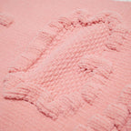 Bottega Veneta Scarf Fringe Embossed Logo Chenille Knit — view 3