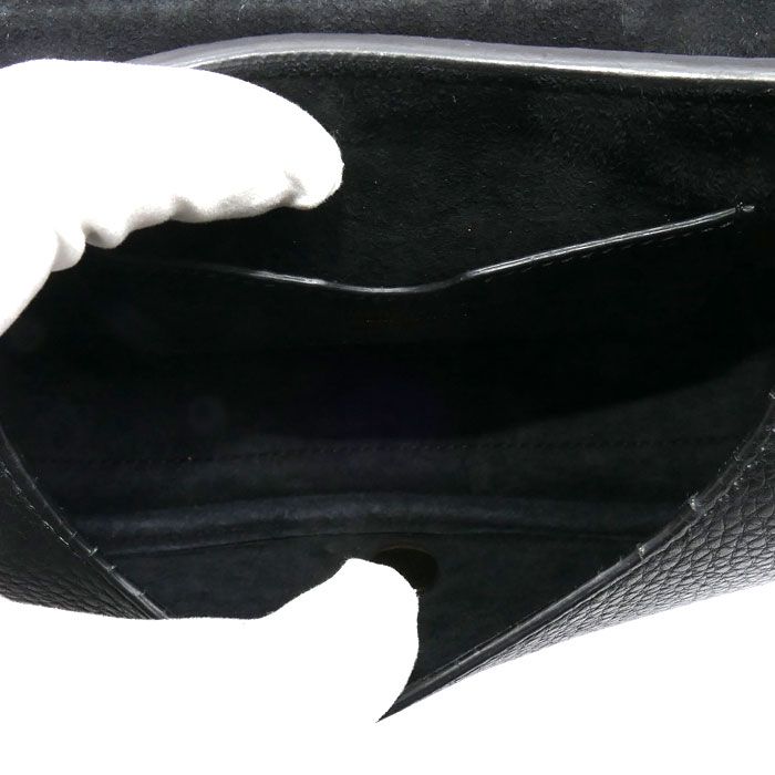 Dior Bobi Small Shoulder Bag Black M9317 Ubbn IC Chip — view 7