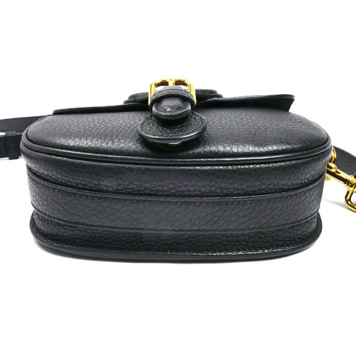 Dior Bobi Small Shoulder Bag Black M9317 Ubbn IC Chip — view 4