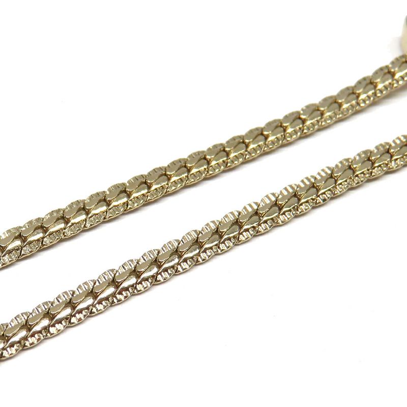Chanel Coco Mark Long Necklace Gold Abe260 Accessories — view 6