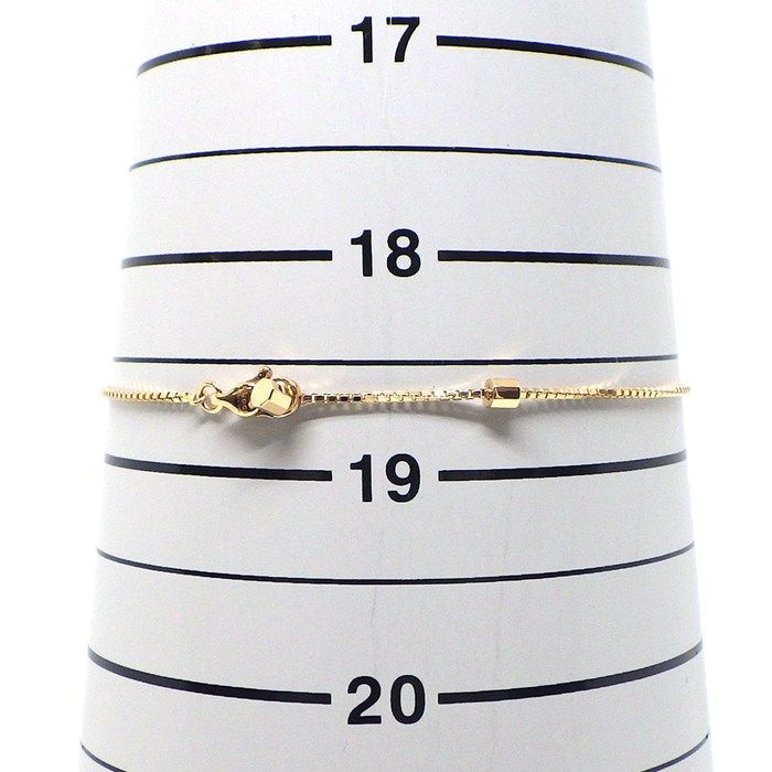 Gucci Bracelet Link To Love Logo Bar Venetian Chain 18K Pink Gold 16 — view 9
