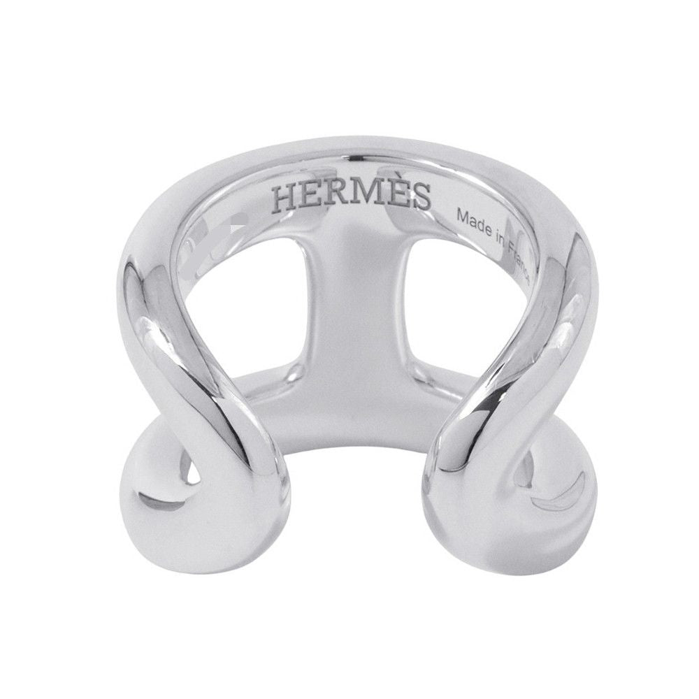 Hermes Ring Osmose GM Silver 50 — view 4