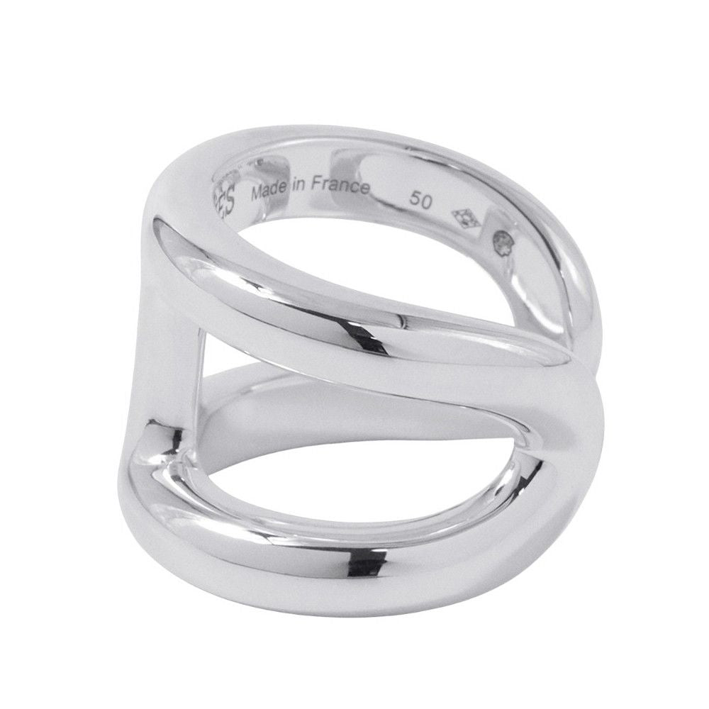 Hermes Ring Osmose GM Silver 50 — view 2