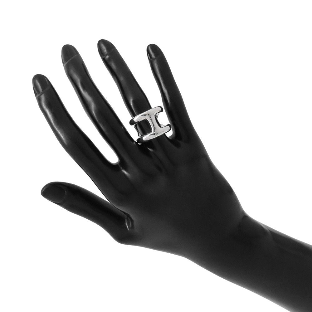 Hermes Ring Osmose GM Silver 50 — view 5