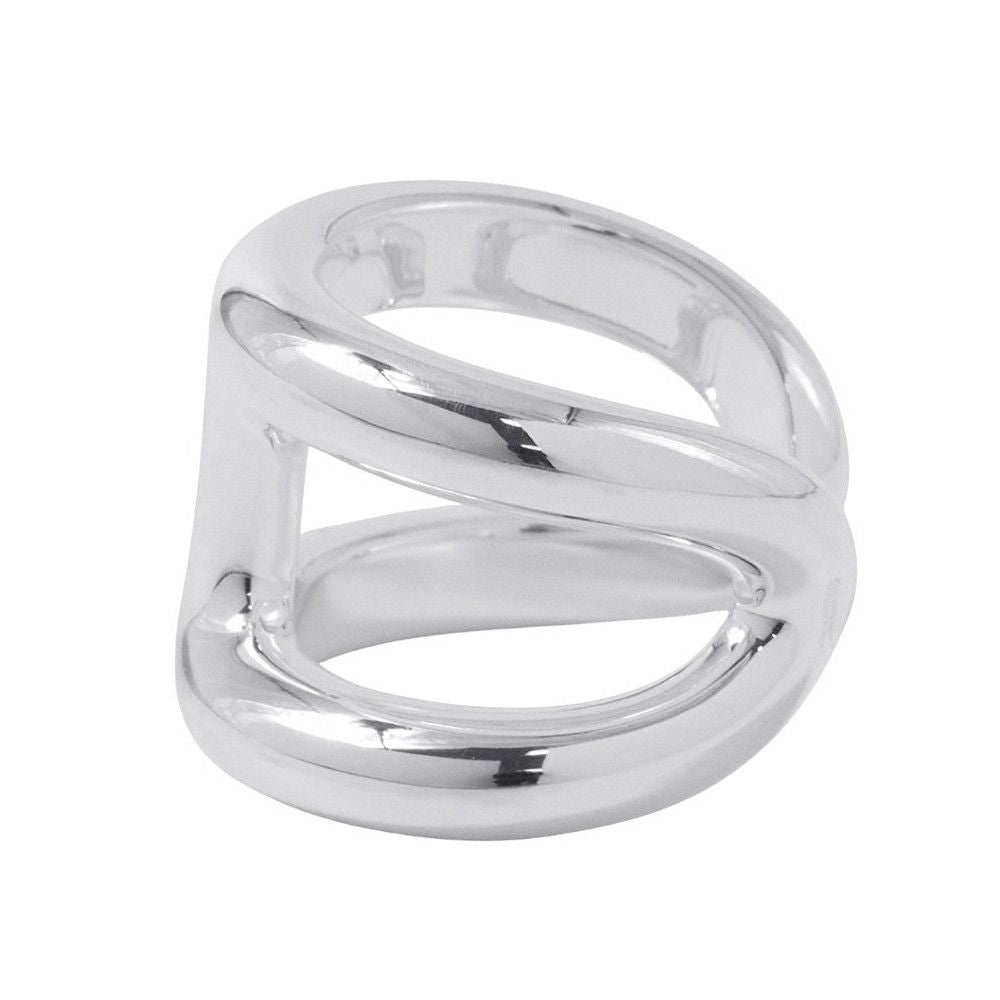 Hermes Ring Osmose GM Silver 50 — view 2