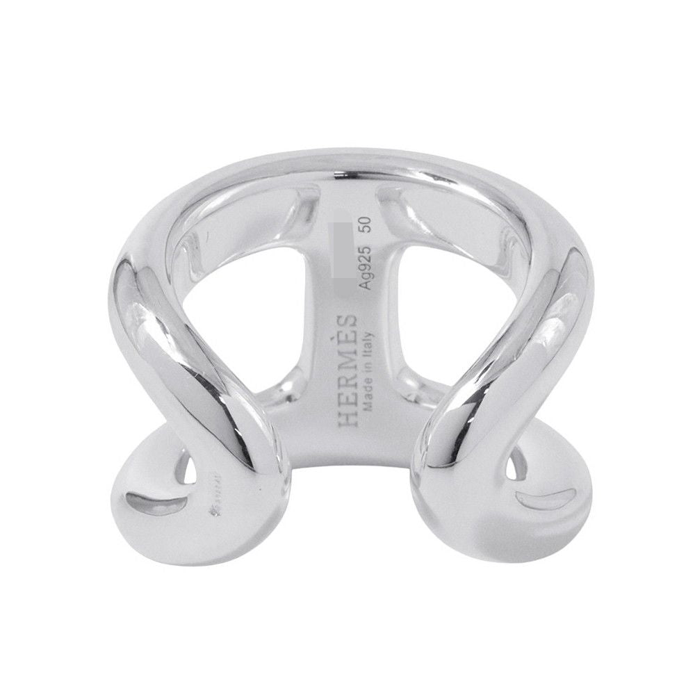 Hermes Ring Osmose GM Silver 50 — view 4