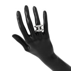 Hermes Ring Osmose GM Silver 51 — view 5