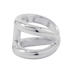 Hermes Ring Osmose GM Silver 51 — view 2