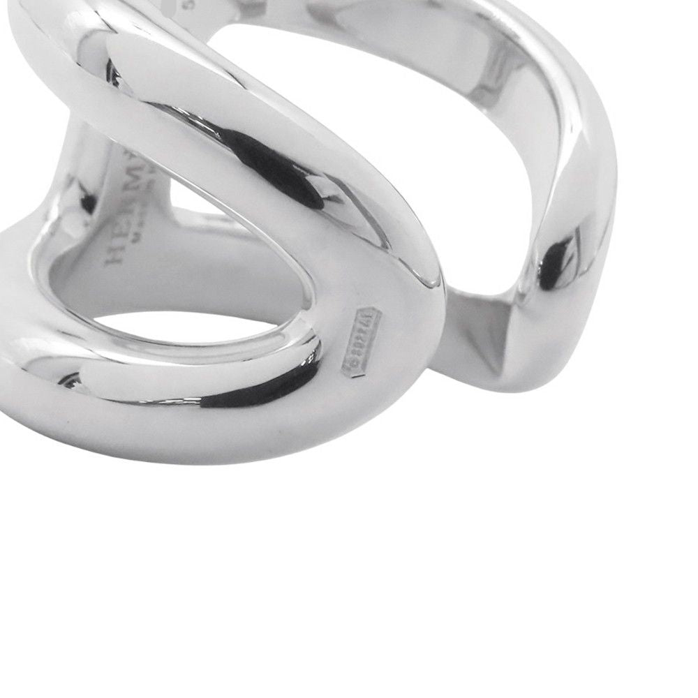 Hermes Ring Osmose GM Silver 51 — view 9