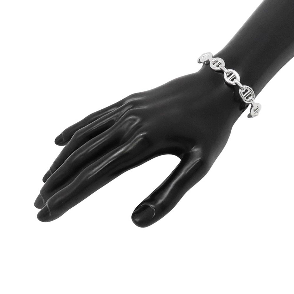 Hermes Bracelet Chaine D'ancre Bangle Silver — view 4
