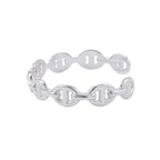 Hermes Bracelet Chaine D'ancre Bangle Silver SH — view 2