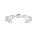 Hermes Bracelet Chaine D'ancre Bangle Silver SH — view 3