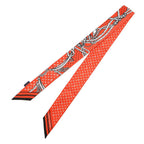 Louis Vuitton Scarf Bandeau BB Sarah Bandana Silk Vermilion — view 2