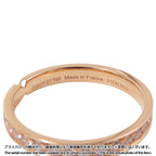 Hermes Ring Kelly Diamond Total 18K Pink Gold 48 — view 9