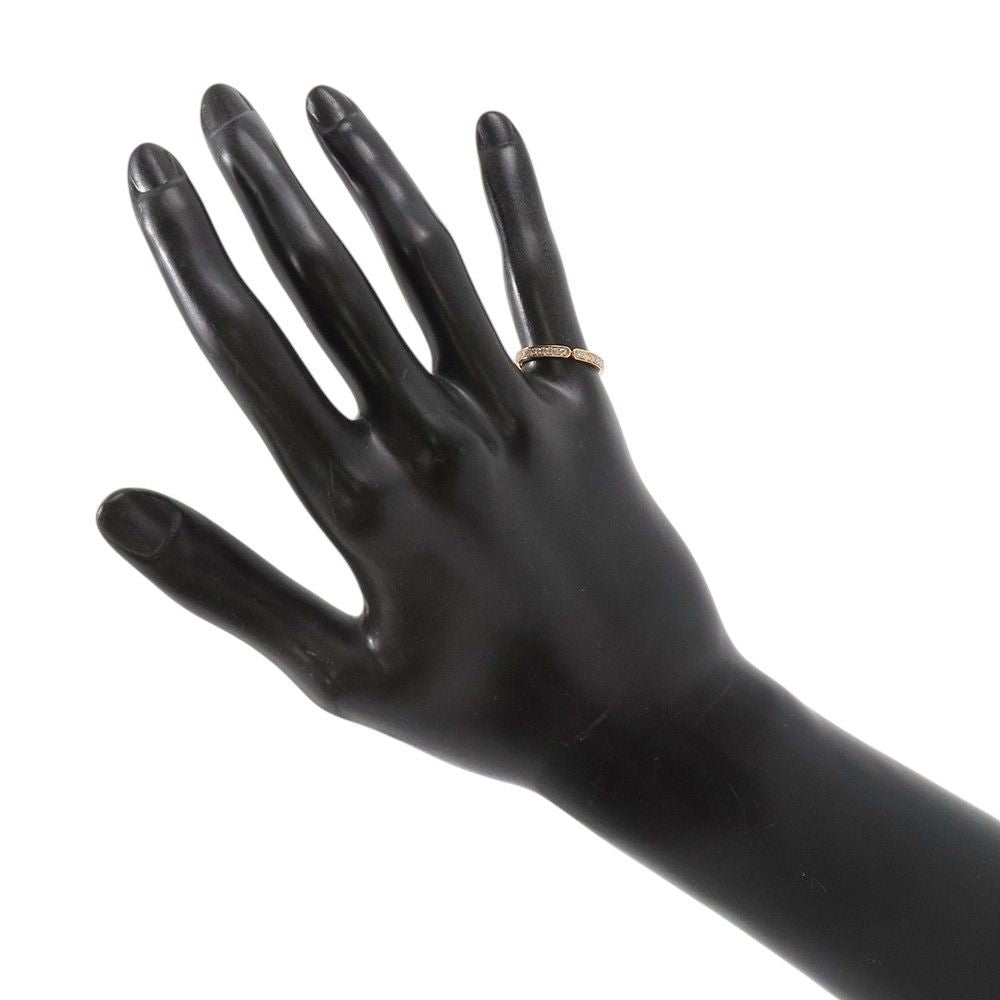 Hermes Ring Kelly Diamond Total 18K Pink Gold 48 — view 5