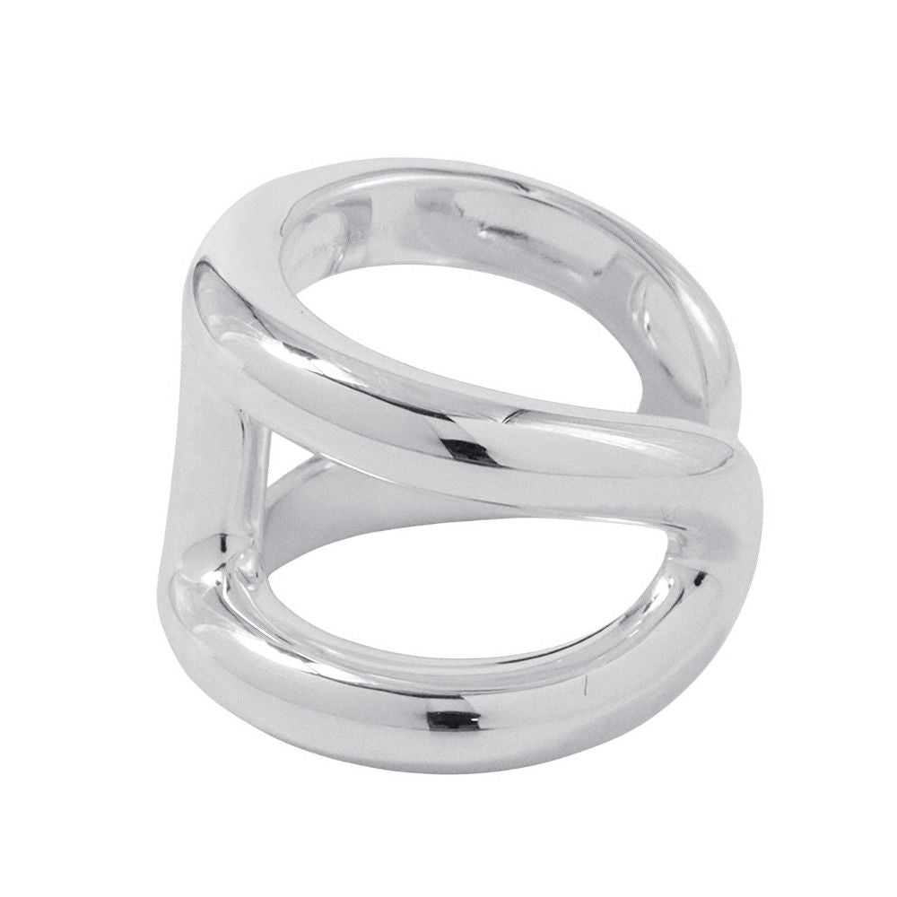 Hermes Ring Osmose GM Silver 52 — view 2