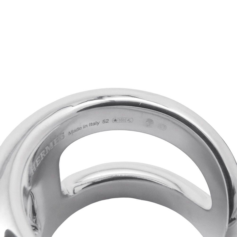 Hermes Ring Osmose GM Silver 52 — view 9