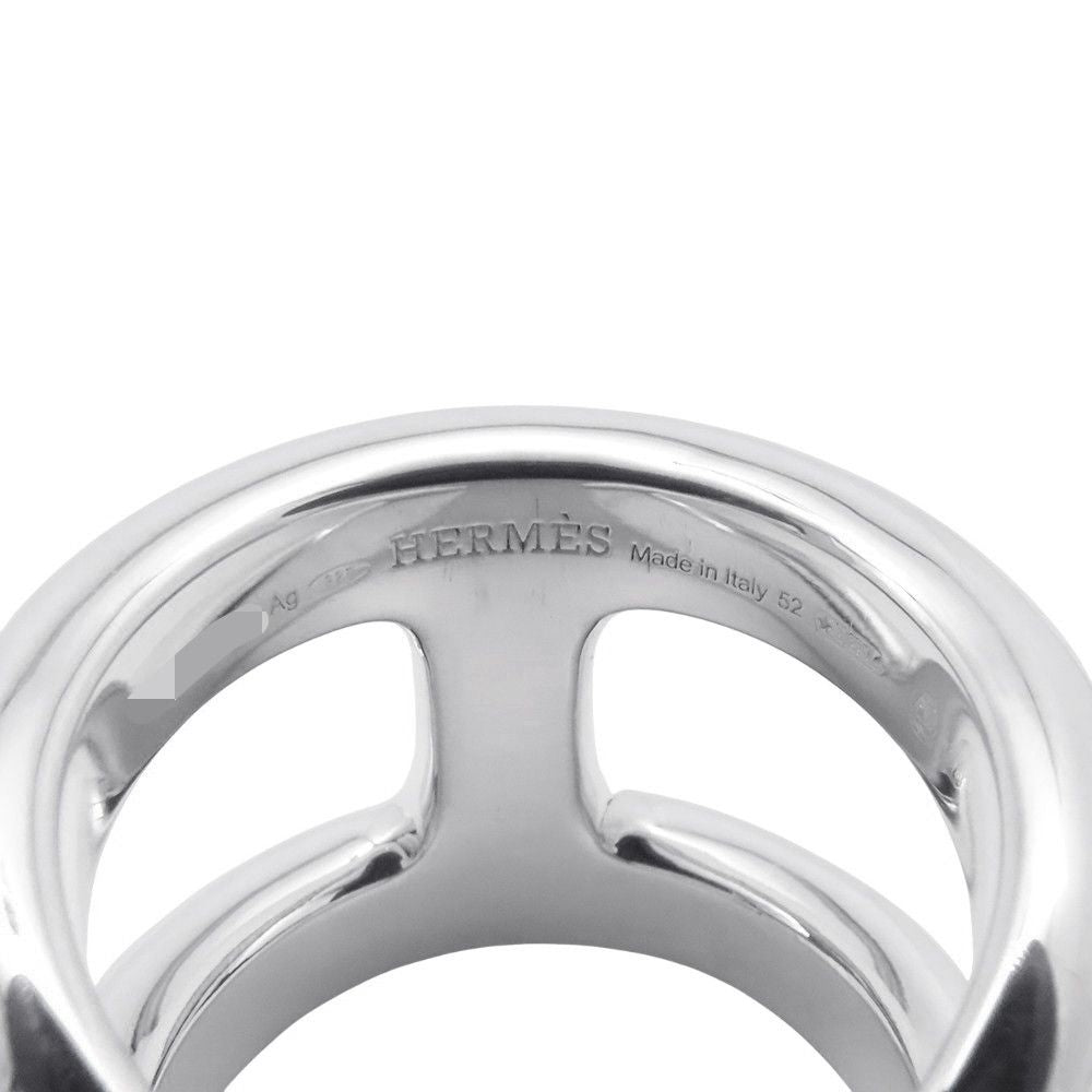 Hermes Ring Osmose GM Silver 52 — view 7