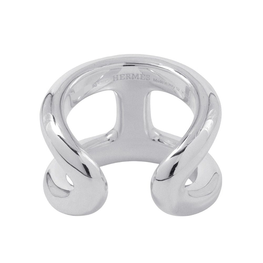 Hermes Ring Osmose GM Silver 52 — view 4