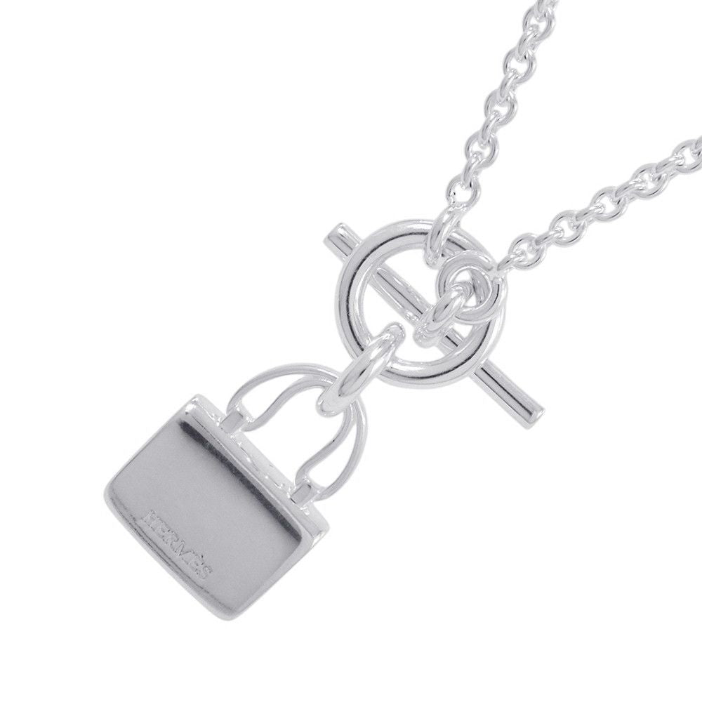 Hermes Necklace Amulet Constance Silver — view 3