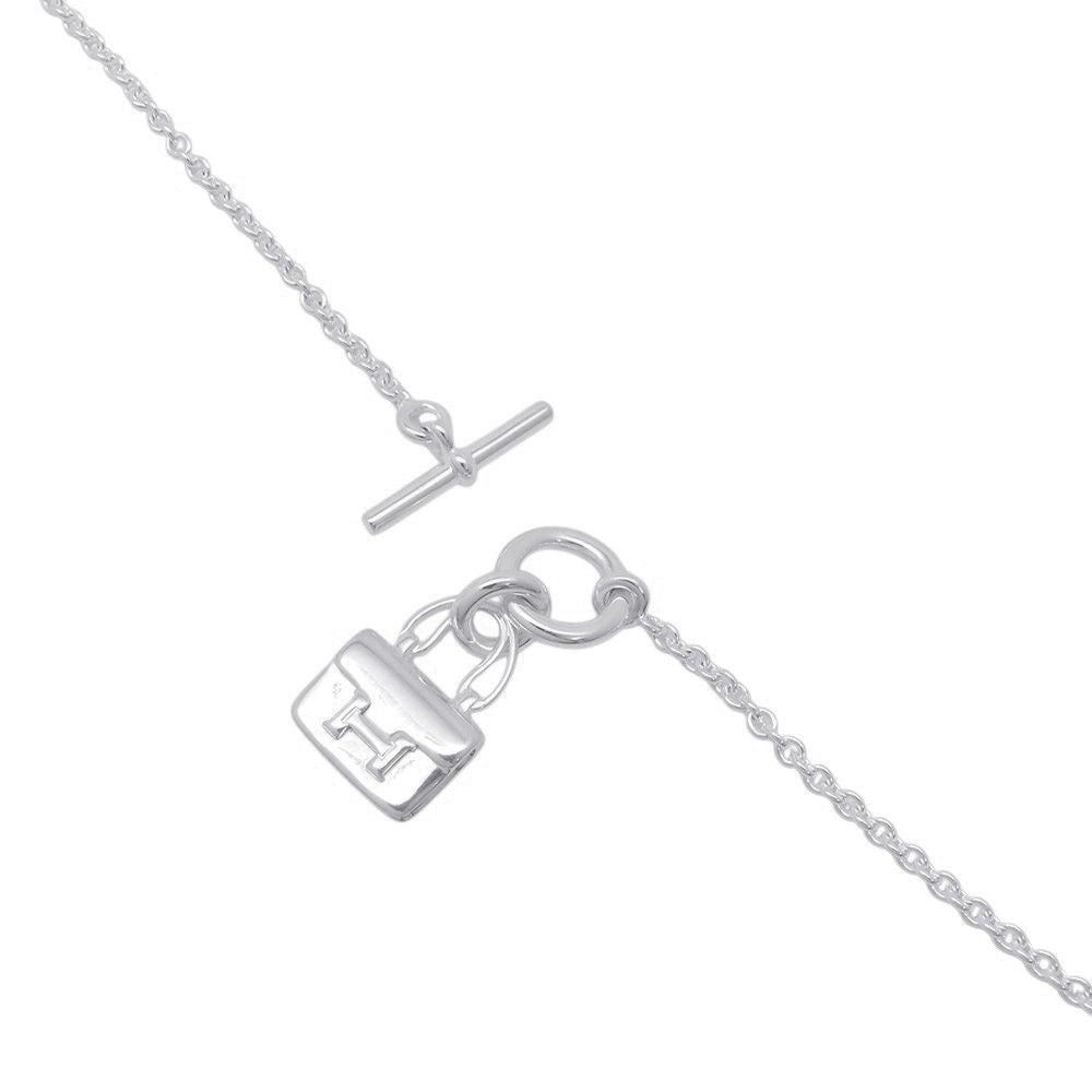 Hermes Necklace Amulet Constance Silver — view 5