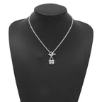 Hermes Necklace Amulet Constance Silver — view 4