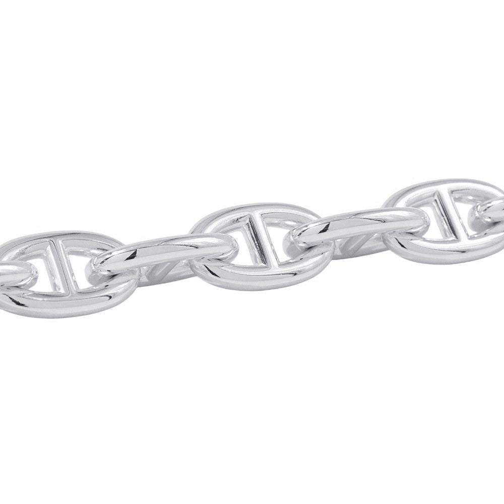 Hermes Bracelet Chaine D'ancre TGM 9 Links Silver — view 2