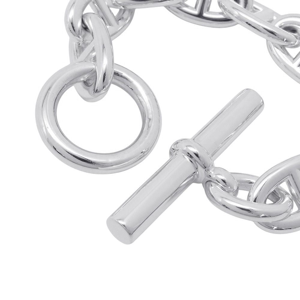 Hermes Bracelet Chaine D'ancre TGM 9 Links Silver — view 4