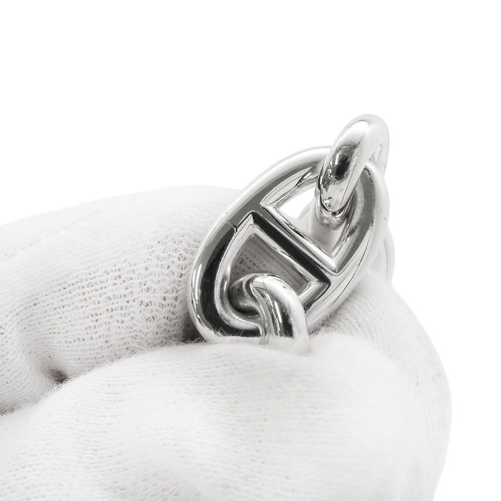 Hermes Bracelet Chaine D'ancre TGM 9 Links Silver — view 5