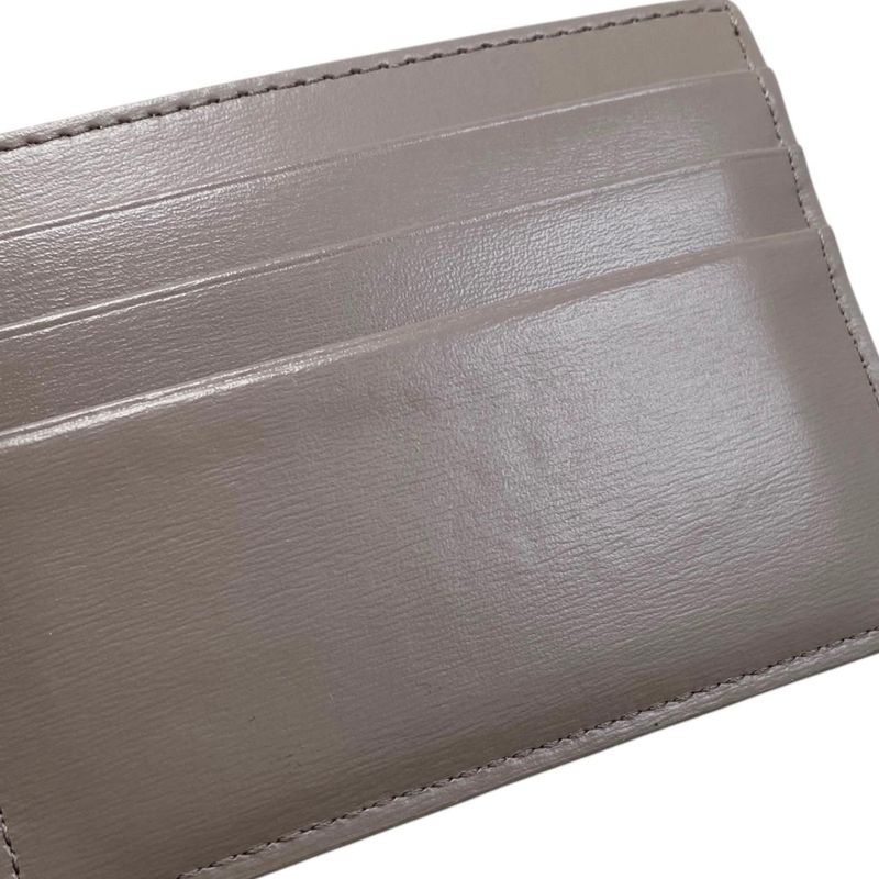 Celine Card Case Triomphe Holder 10 L833 dpv.10 bl Shiny Calfskin Logo — view 7
