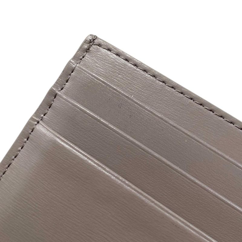 Celine Card Case Triomphe Holder 10 L833 dpv.10 bl Shiny Calfskin Logo — view 8