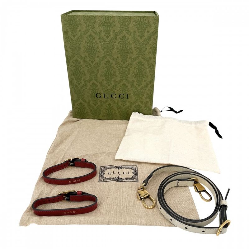 Gucci 3-Way Bamboo Diana Mini Tote Bag Handbag Shoulder Crossbody GG — view 8