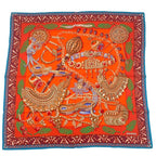 Hermes Carre 90 Scarf Silk Jean Zenobie Reine de Palmyre Queen Of Palmyra — view 2