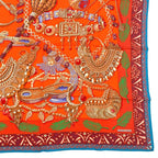 Hermes Carre 90 Scarf Silk Jean Zenobie Reine de Palmyre Queen Of Palmyra — view 6
