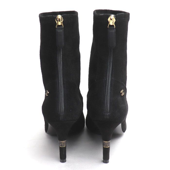 Chanel Ankle Boots Black 36 — view 3