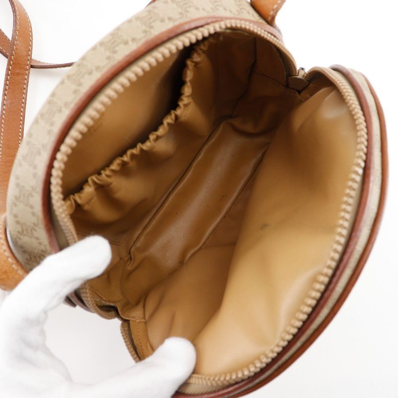 Celine Macadam Vintage Beige Shoulder Bag — view 6