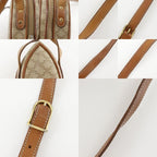 Celine Macadam Vintage Beige Shoulder Bag — view 9