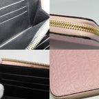 Loewe Medium Zip Around Wallet 107.55 P31 Anagram Pink Calfskin — view 8