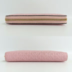 Loewe Medium Zip Around Wallet 107.55 P31 Anagram Pink Calfskin — view 3