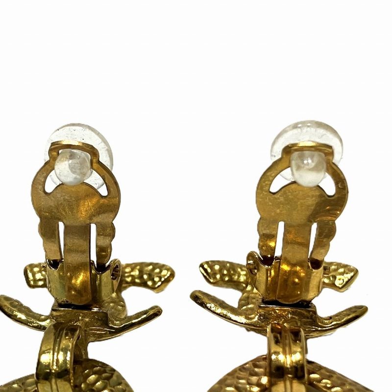 Chanel Vintage Earrings Accessories Total Weight 17.8 g GP — view 7