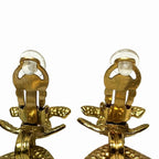 Chanel Vintage Earrings Accessories Total Weight 17.8 g GP — view 7