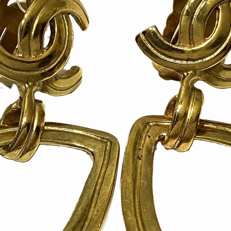 Chanel Vintage Earrings Accessories Total Weight 17.8 g GP — view 9