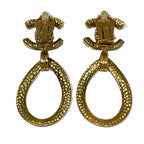 Chanel Vintage Earrings Accessories Total Weight 17.8 g GP — view 5