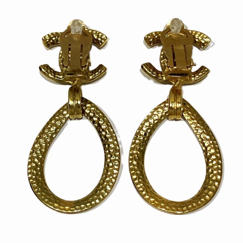 Chanel Vintage Earrings Accessories Total Weight 17.8 g GP — view 5