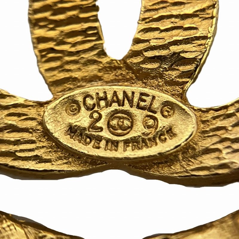 Chanel Vintage Brooch Accessories Total Weight 17 g GP — view 3