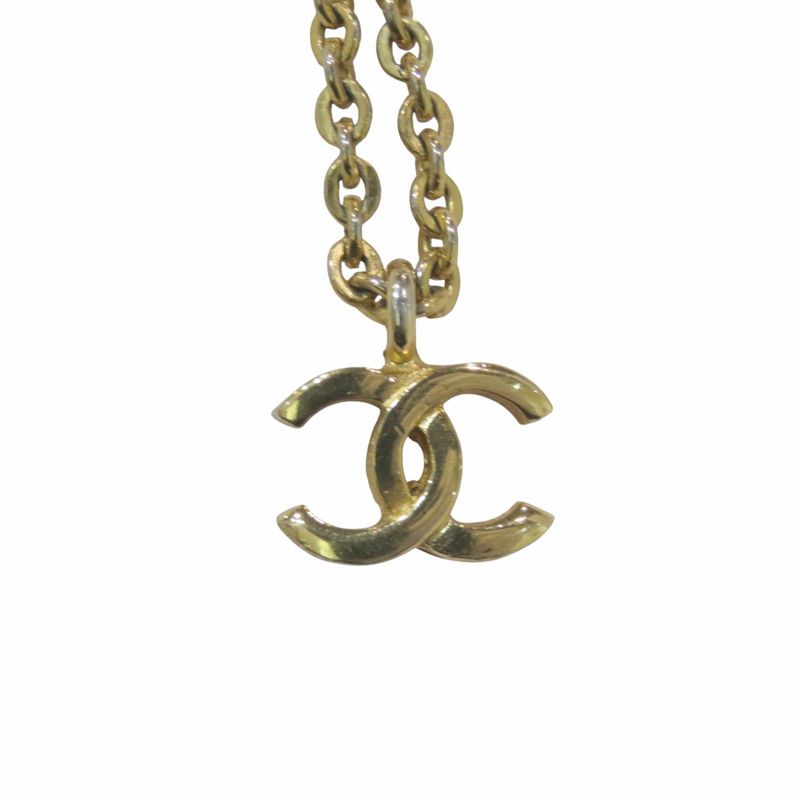 Chanel Coco Mark Necklace Accessories Total Weight 7.2 g 42 cm — view 8