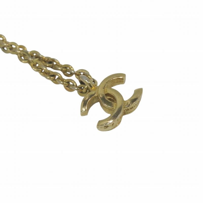 Chanel Coco Mark Necklace Accessories Total Weight 7.2 g 42 cm — view 5